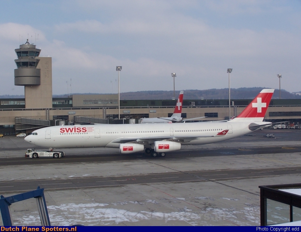 HB-JMD Airbus A340-300 Swiss International Air Lines by edd