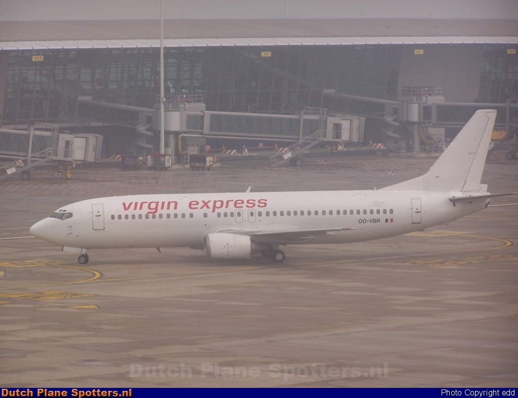 OO-VBR Boeing 737-400 Virgin Express by edd