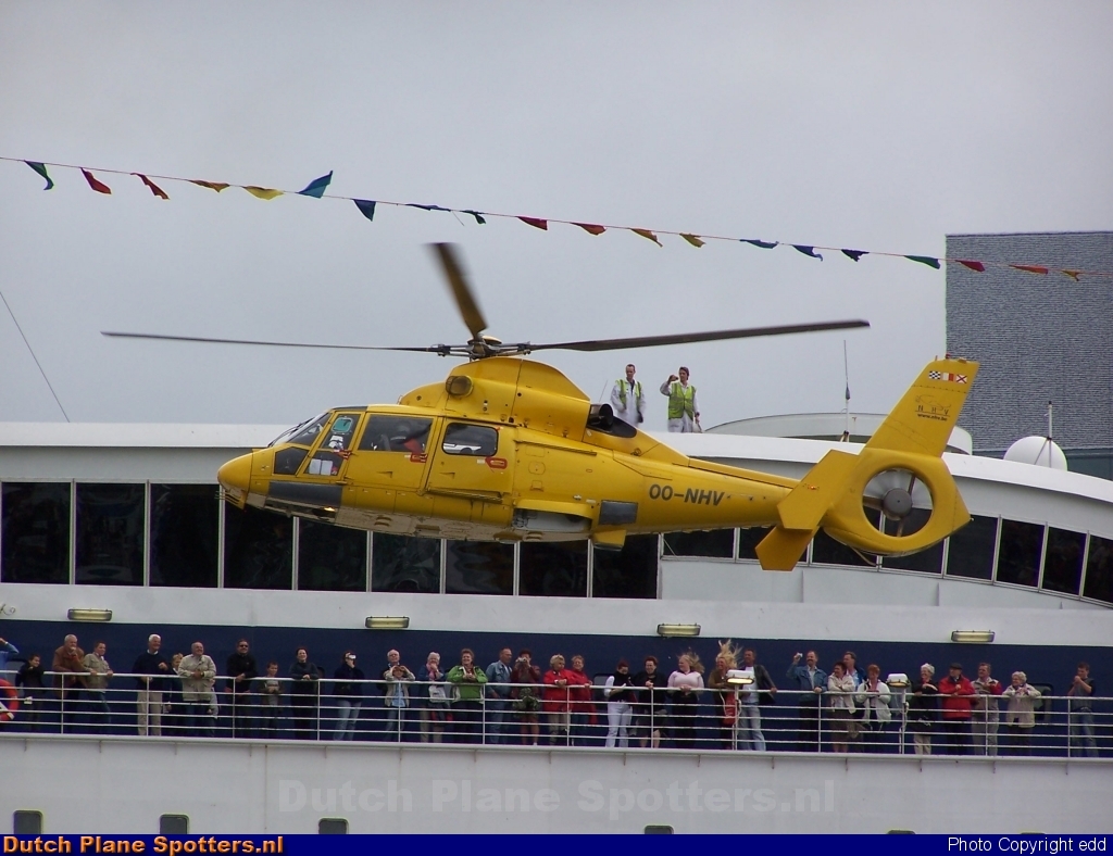 OO-NHV Aerospatiale SA365 Dauphin 2 NHV - Noordzee Helikopters Vlaanderen by edd