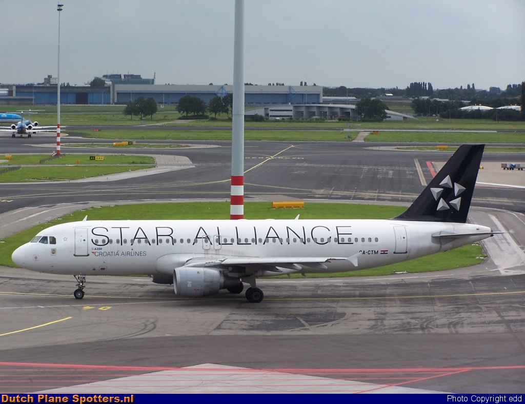 9A-CTM Airbus A320 Croatia Airlines by edd