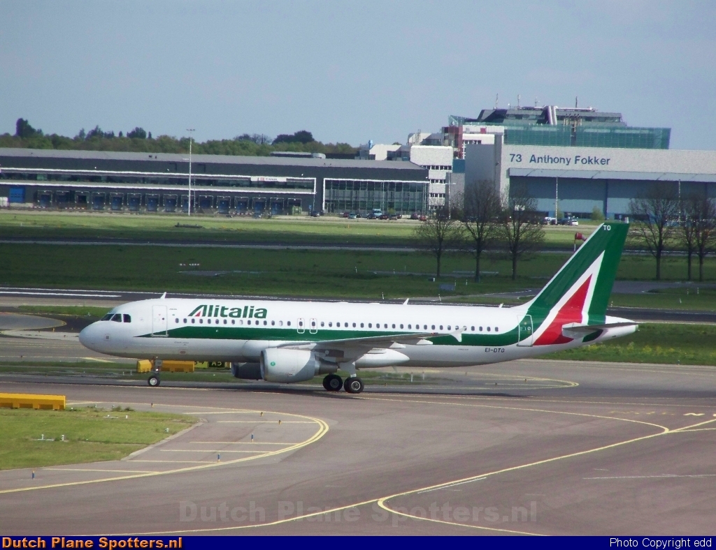 EI-DTO Airbus A320 Alitalia by edd