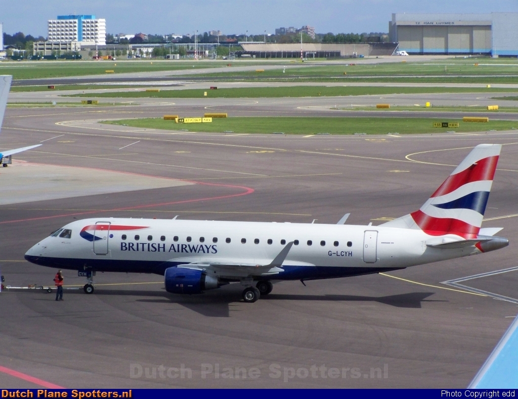 G-LCYH Embraer 170 BA CityFlyer (British Airways) by edd