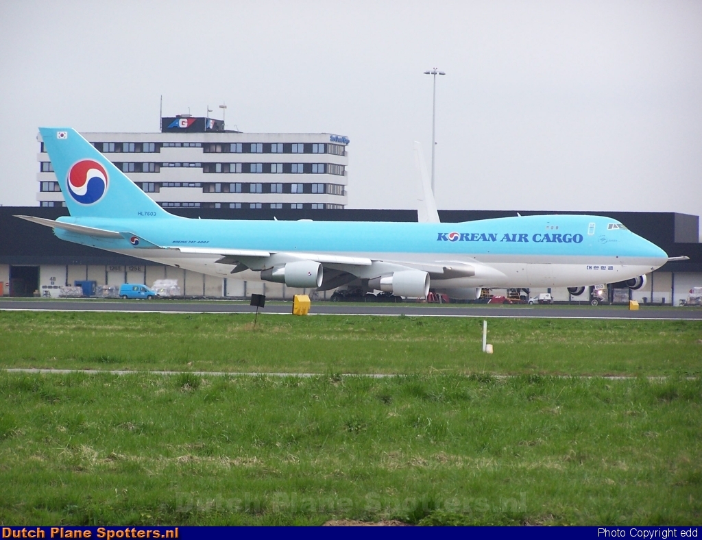 HL7603 Boeing 747-400 Korean Air Cargo by edd