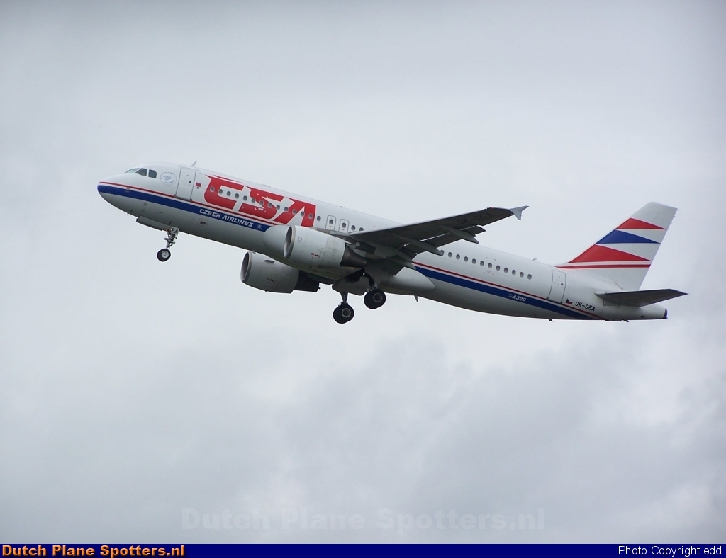 OK-GEA Airbus A320 CSA Czech Airlines by edd