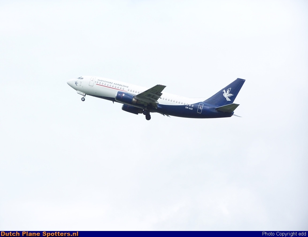 OM-AAD Boeing 737-300 Slovak Airlines by edd