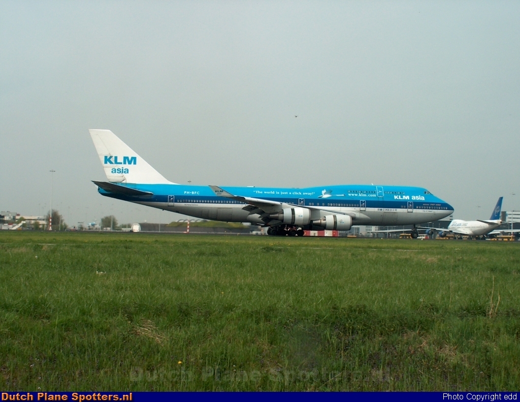PH-BFC Boeing 747-400 KLM Asia by edd