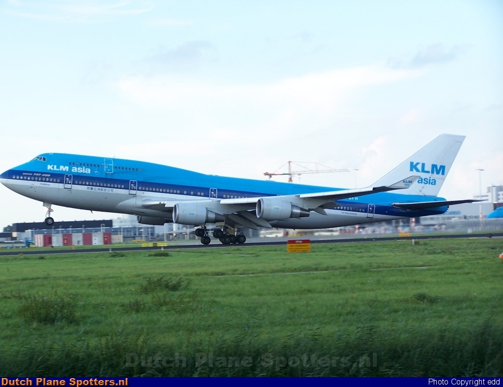 PH-BFH Boeing 747-400 KLM Asia by edd