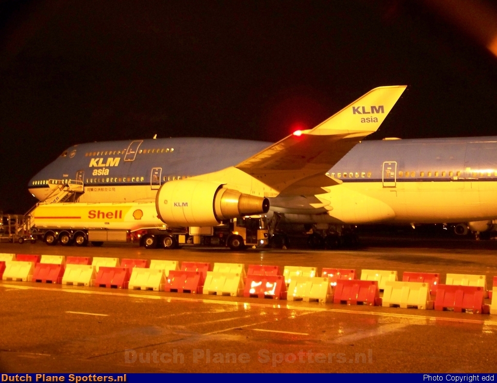PH-BFD Boeing 747-400 KLM Asia by edd