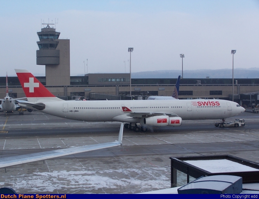 HB-JMA Airbus A340-300 Swiss International Air Lines by edd