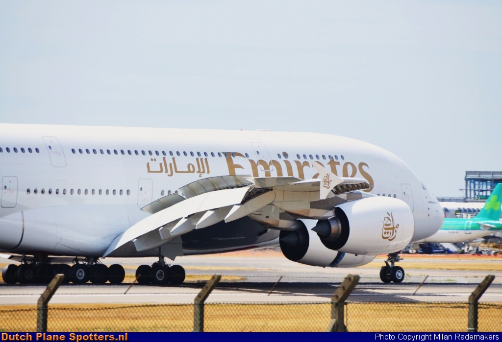A6-EDH Airbus A380-800 Emirates by Milan Rademakers