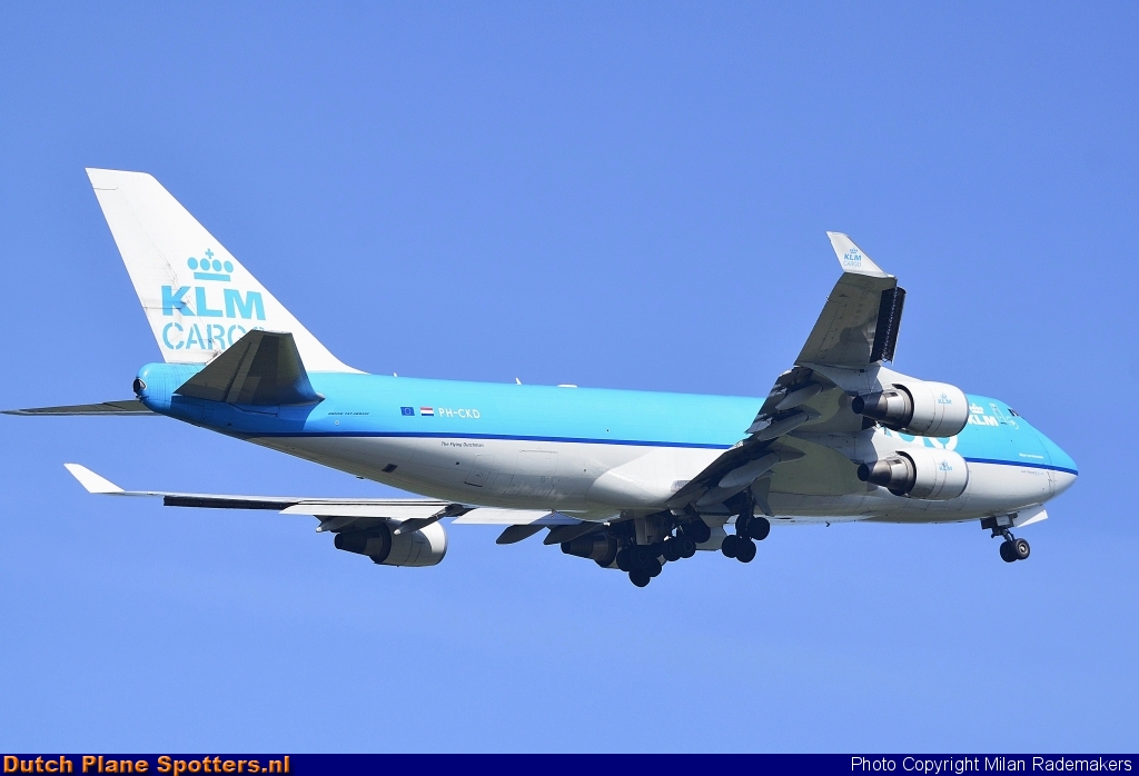 PH-CKD Boeing 747-400 KLM Cargo by Milan Rademakers