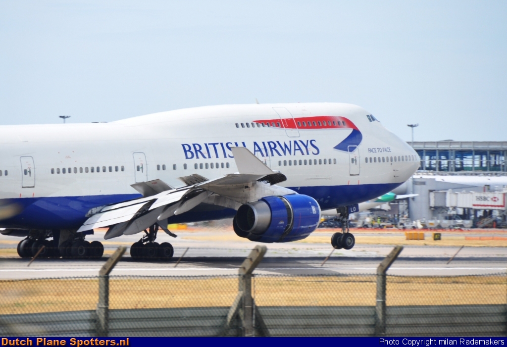 G-BNLO Boeing 747-400 British Airways by Milan Rademakers