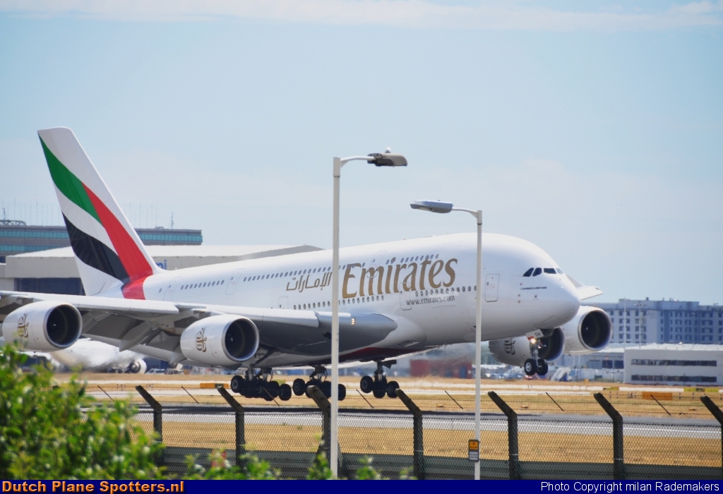 A6-EDH Airbus A380-800 Emirates by Milan Rademakers