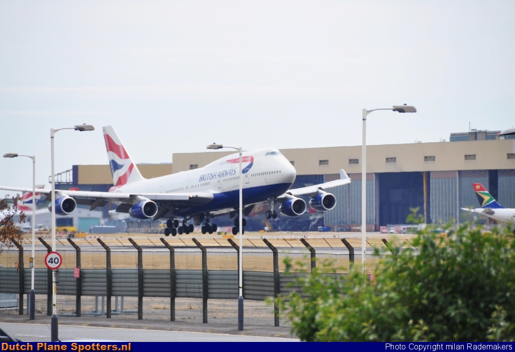 G-CIVD Boeing 747-400 British Airways by Milan Rademakers