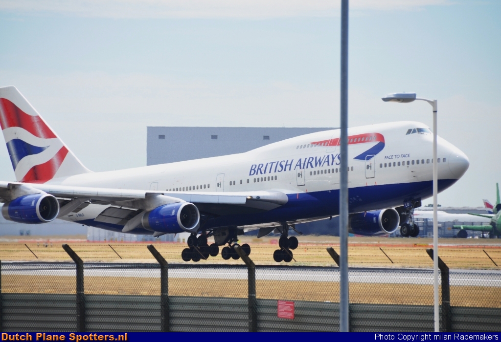 G-BNLO Boeing 747-400 British Airways by Milan Rademakers