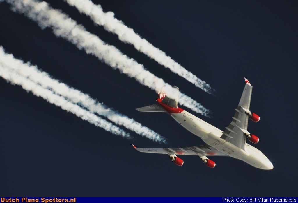 G-VROS Boeing 747-400 Virgin Atlantic by Milan Rademakers