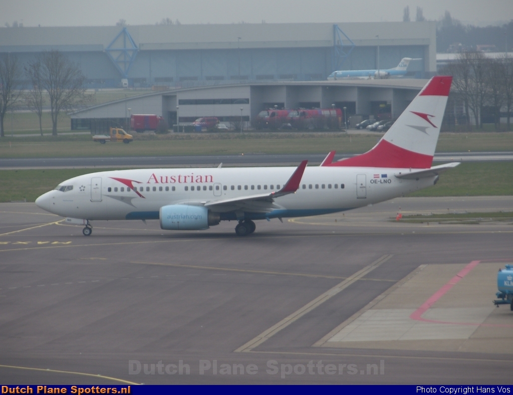 OE-LNO Boeing 737-700 Austrian Airlines by Hans Vos