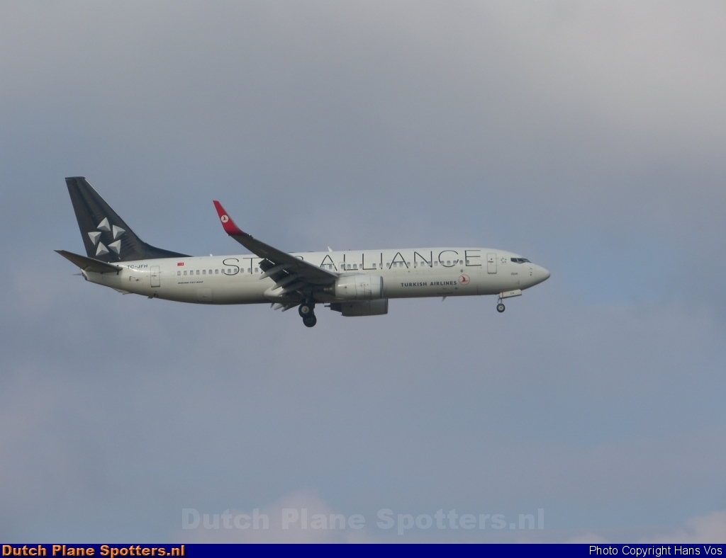 TC-JFH Boeing 737-800 Turkish Airlines by Hans Vos
