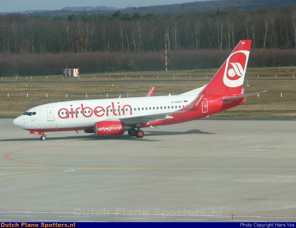 D-AHXH Boeing 737-700 TUIFly (Air Berlin) by Hans Vos