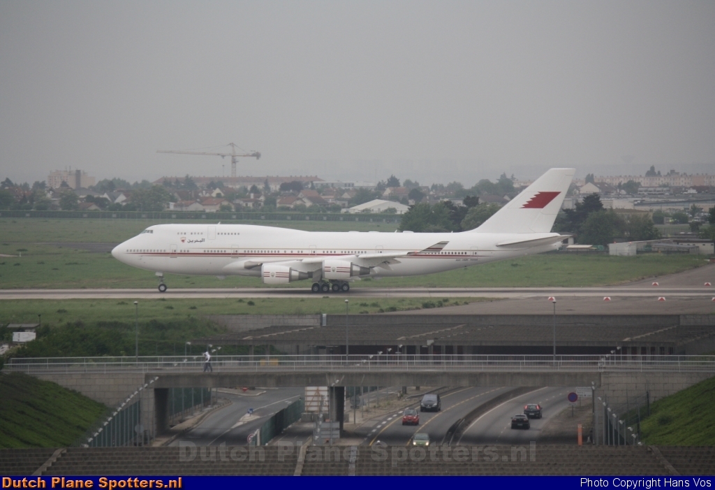 A9C-HMK Boeing 747-400 Bahrain Amiri Flight by Hans Vos