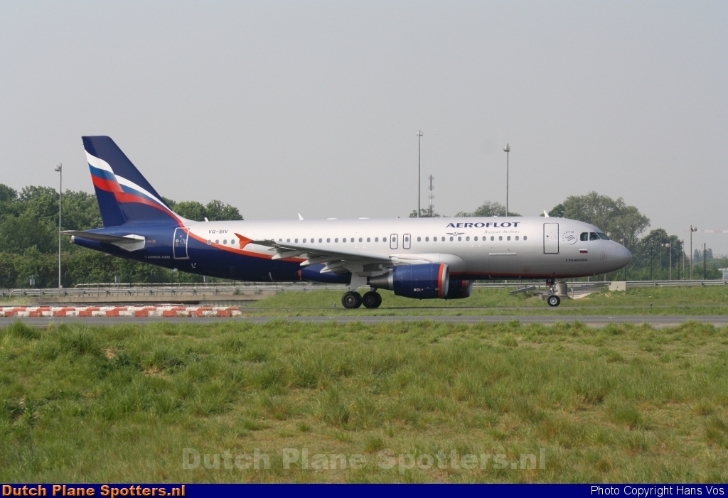 VQ-BIV Airbus A320 Aeroflot - Russian Airlines by Hans Vos