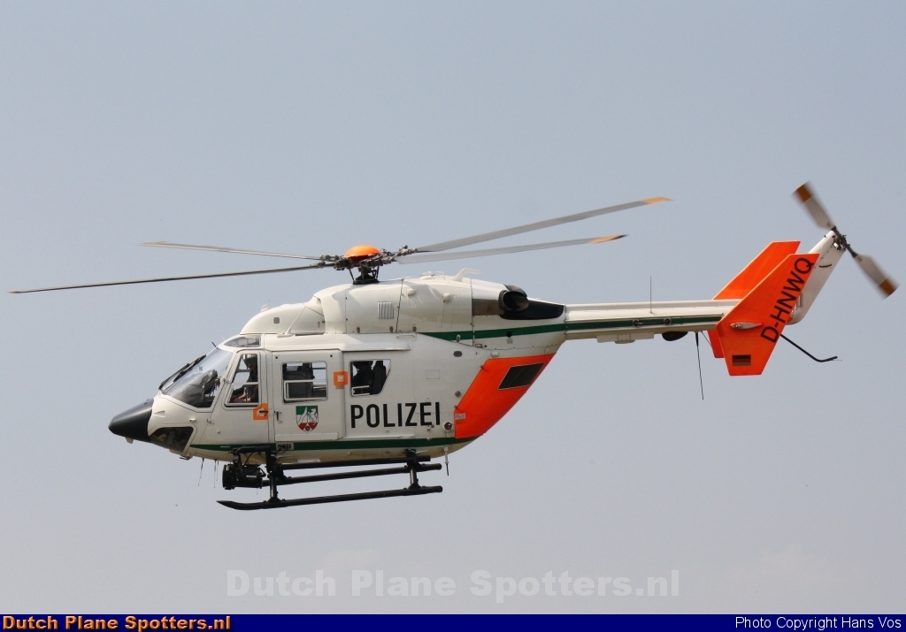 D-HNWQ Eurocopter BK-117 Germany - Police by Hans Vos