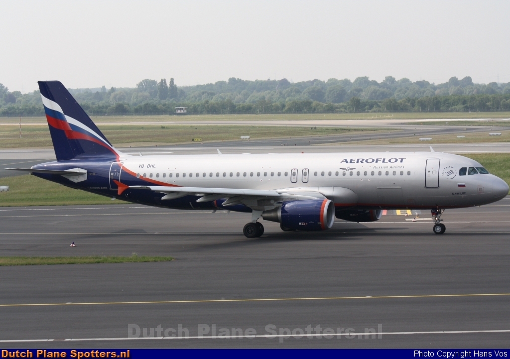 VQ-BHL Airbus A320 Aeroflot - Russian Airlines by Hans Vos