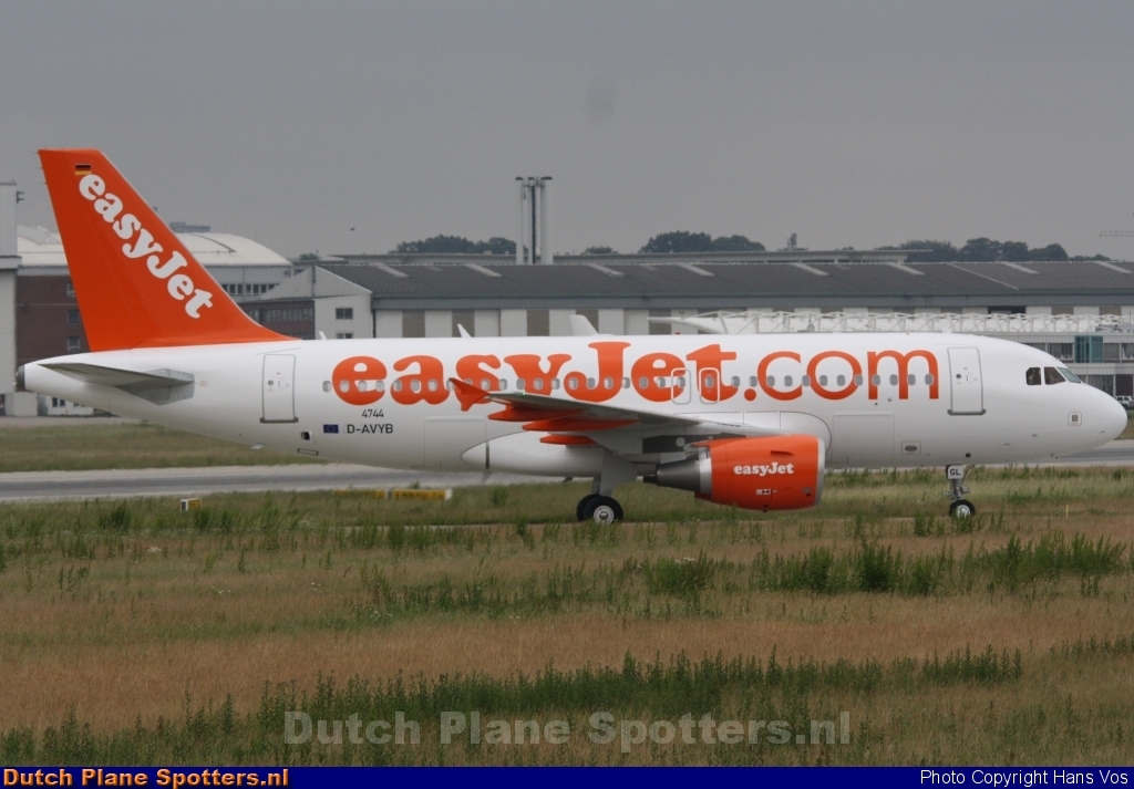 D-AVYB Airbus A319 easyJet by Hans Vos