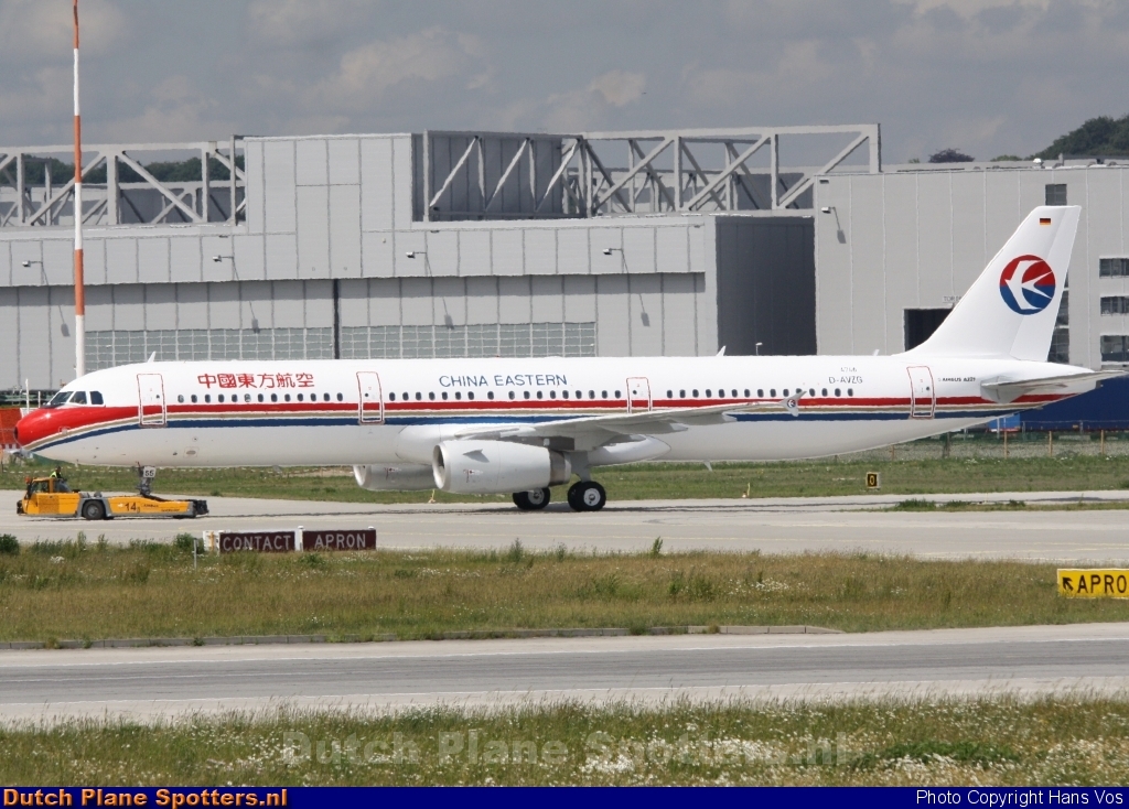D-AVZG Airbus A321 China Eastern Airlines by Hans Vos