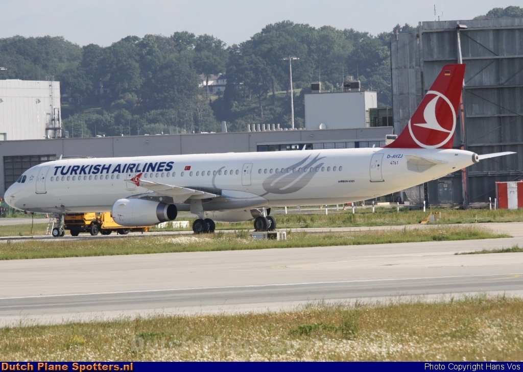 D-AVZJ Airbus A321 Turkish Airlines by Hans Vos