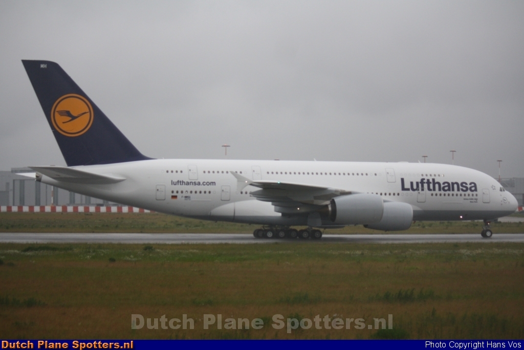 F-WWSG Airbus A380-800 Lufthansa by Hans Vos