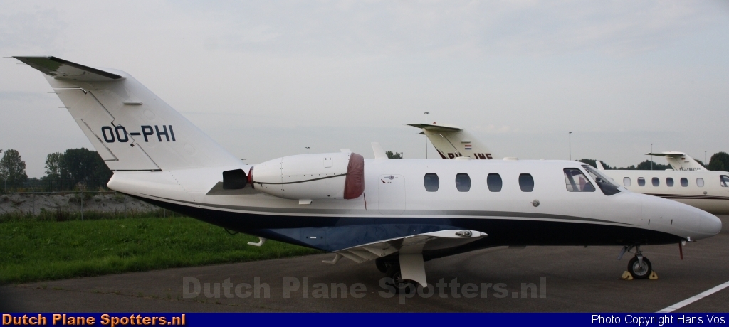 OO-PHI Cessna 525 CitationJet CJ1 Private by Hans Vos