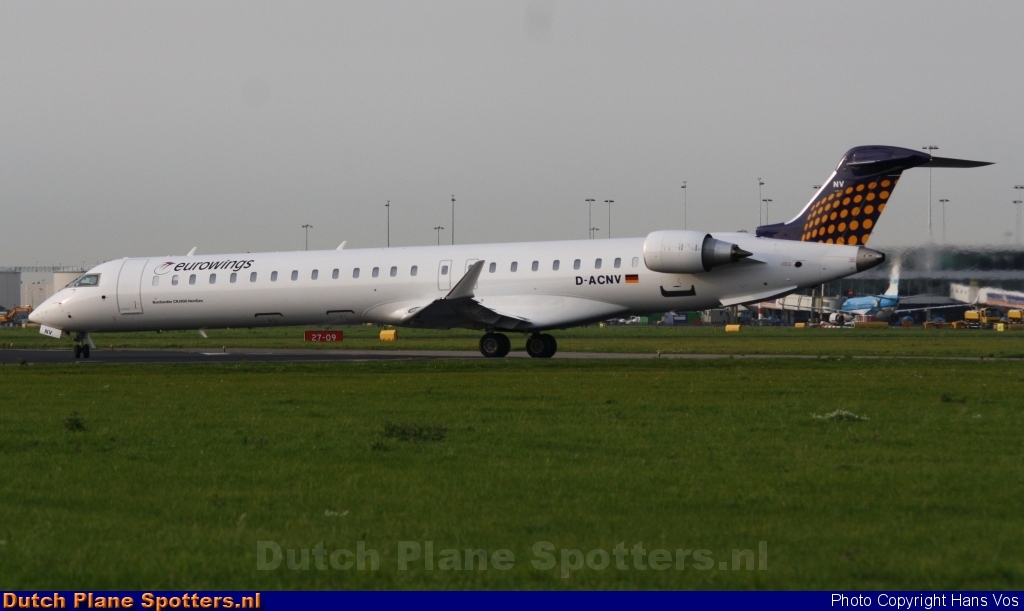 D-ACNV Bombardier Canadair CRJ900 Eurowings by Hans Vos