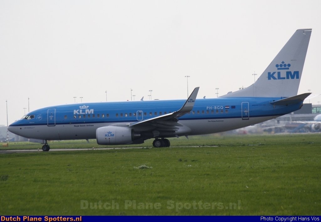 PH-BGQ Boeing 737-700 KLM Royal Dutch Airlines by Hans Vos