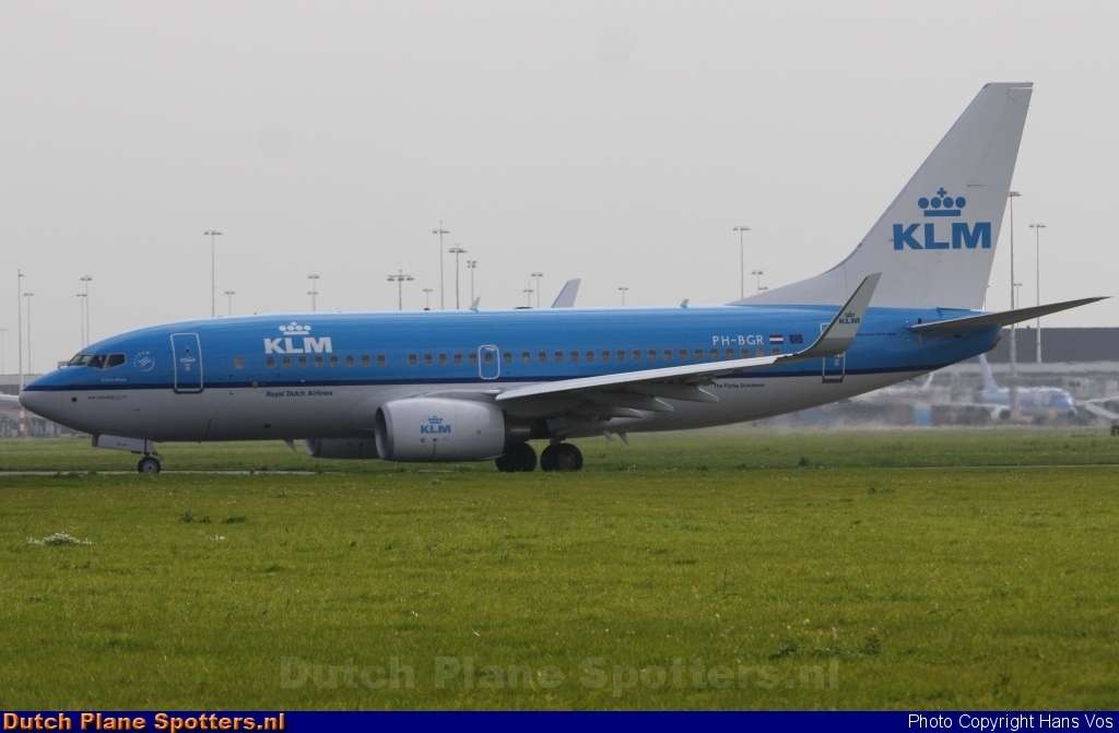 PH-BGR Boeing 737-700 KLM Royal Dutch Airlines by Hans Vos