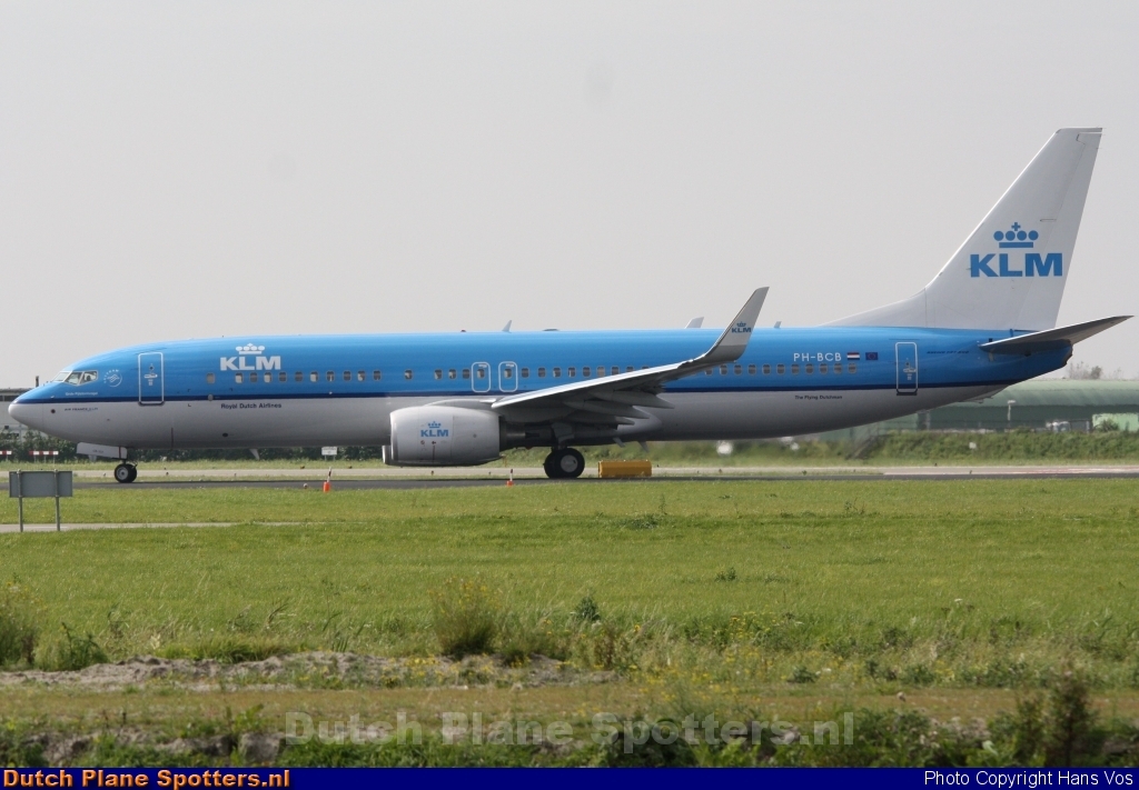 PH-BCB Boeing 737-800 KLM Royal Dutch Airlines by Hans Vos