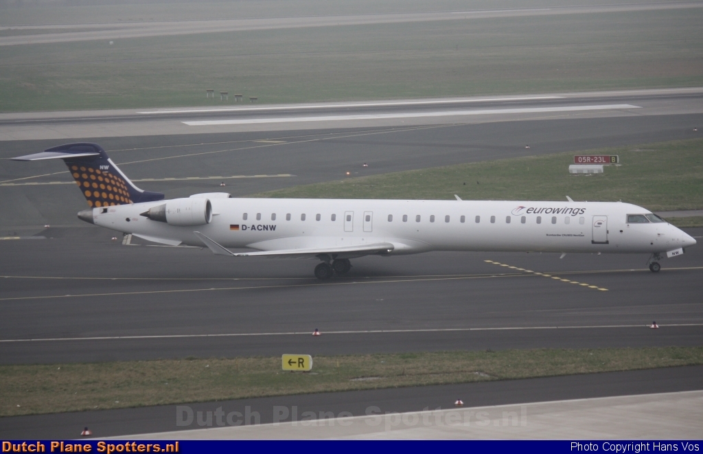 D-ACNW Bombardier Canadair CRJ900 Eurowings by Hans Vos