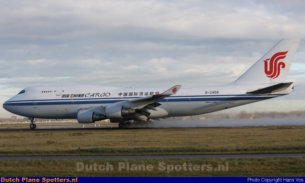 B-2458 Boeing 747-400 Air China Cargo by Hans Vos