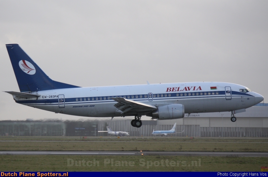 EW-283PA Boeing 737-300 Belavia Belarusian Airlines by Hans Vos