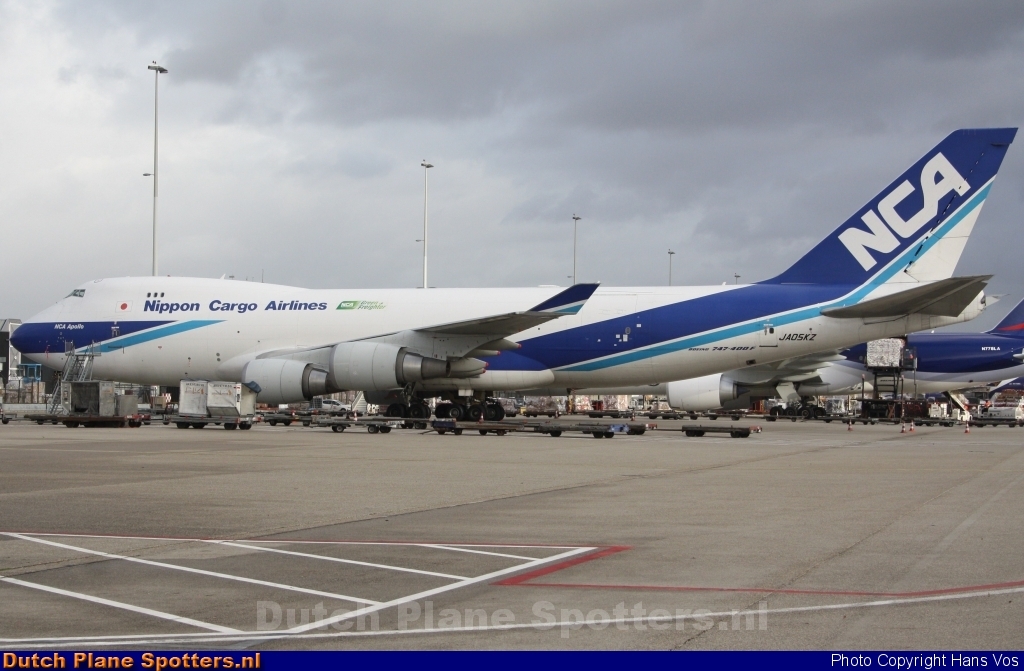 JA05KZ Boeing 747-400 Nippon Cargo Airlines by Hans Vos