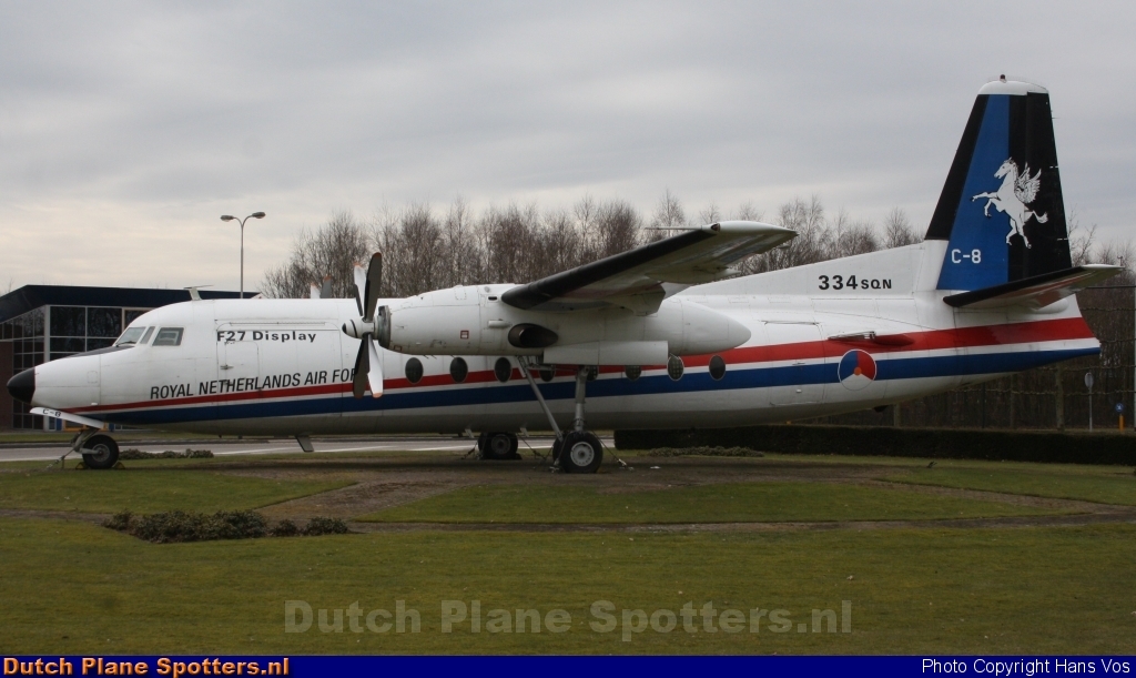 C-8 Fokker 27 Friendship MIL - Dutch Royal Air Force by Hans Vos