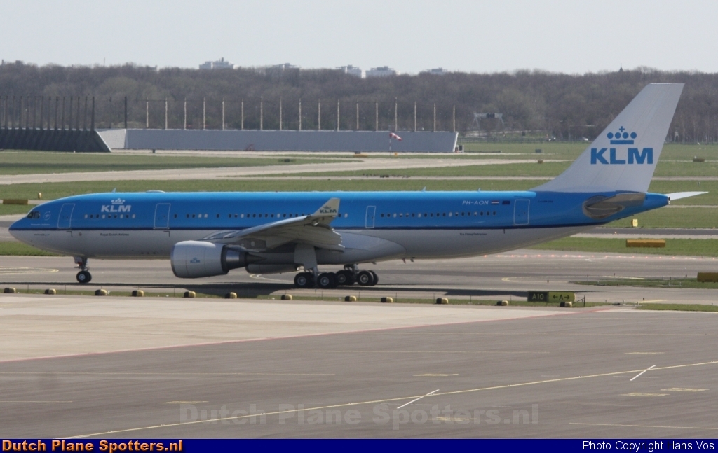 PH-AON Airbus A330-200 KLM Royal Dutch Airlines by Hans Vos