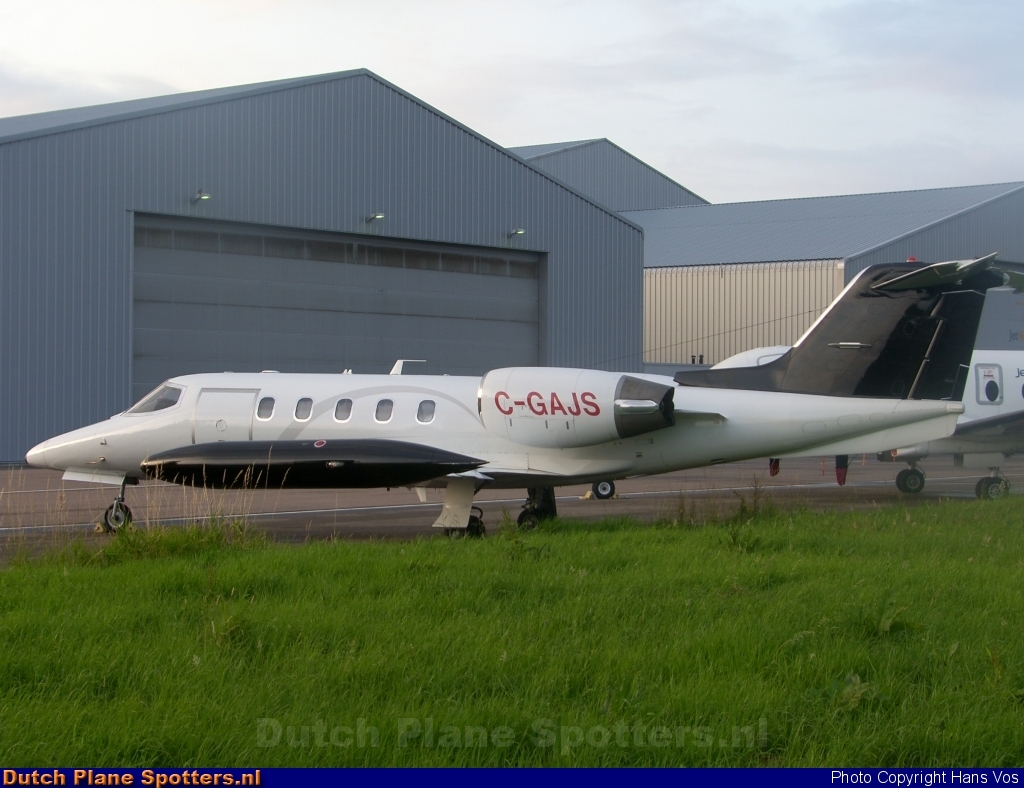C-GAJS Learjet 35 Av-Jet Services by Hans Vos