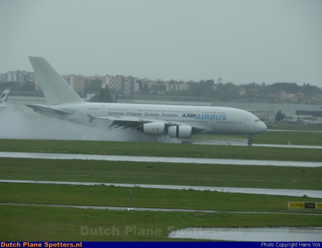 F-WWDD Airbus A380-800 Airbus Industrie by Hans Vos