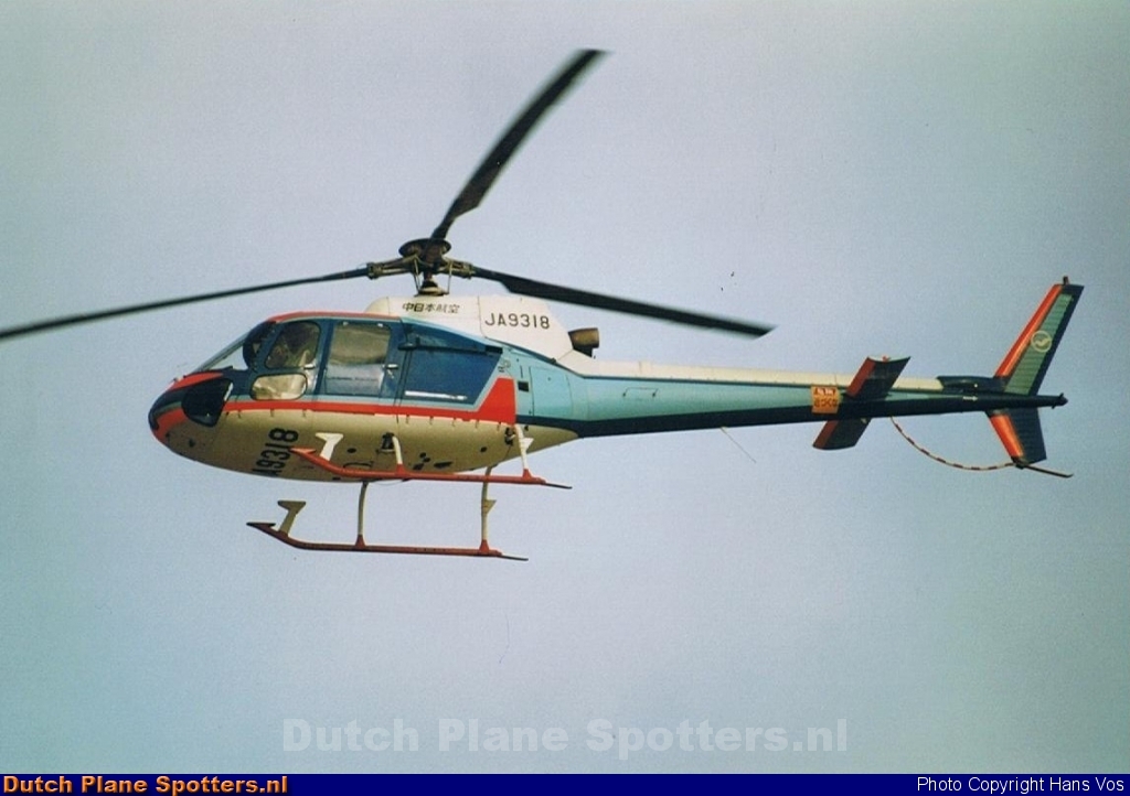 JA9318 Eurocopter AS350 Ecureuil Naka Nihon Air Service by Hans Vos