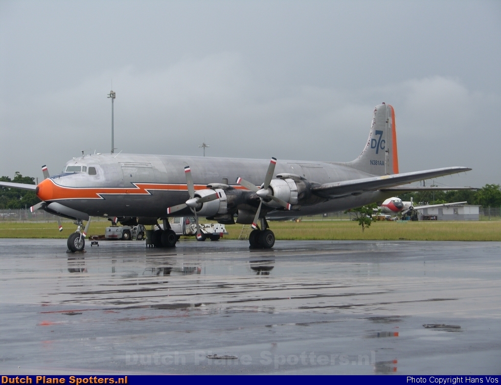 N381AA Douglas DC7 Private by Hans Vos