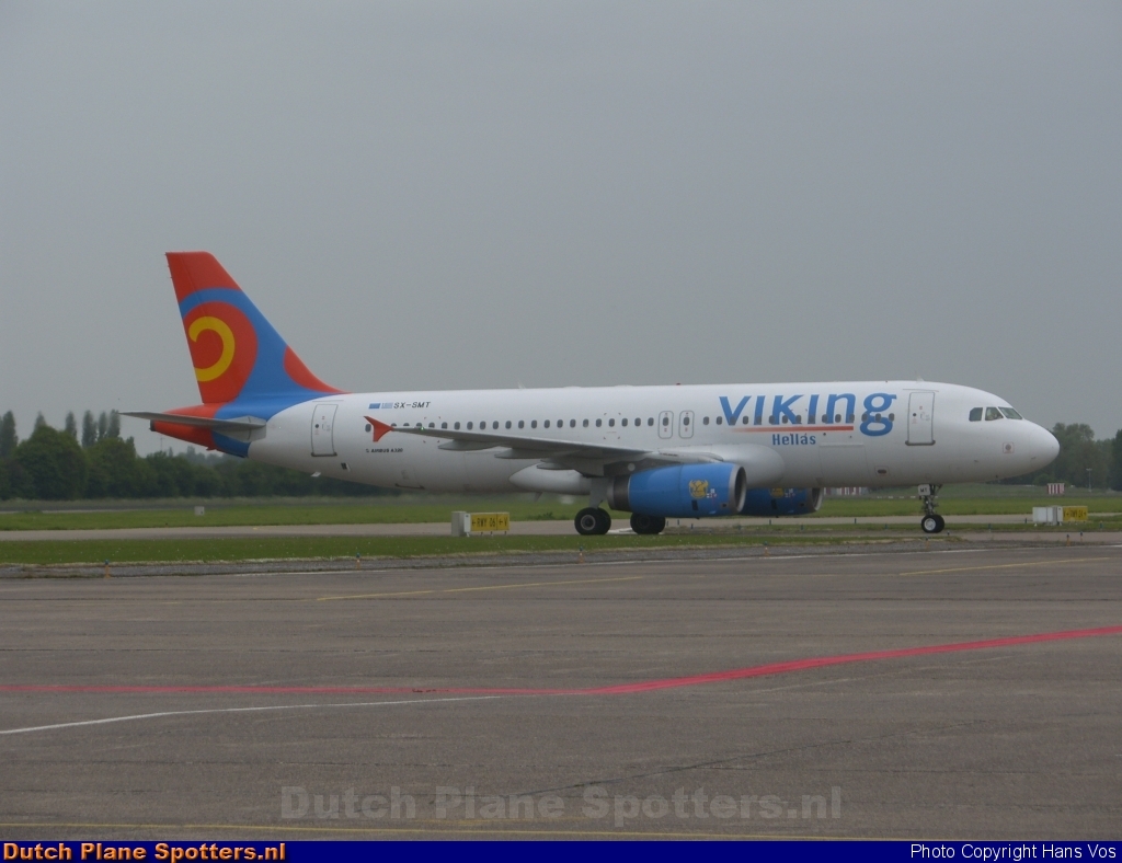 SX-SMT Airbus A320 Viking Hellas Aviation by Hans Vos