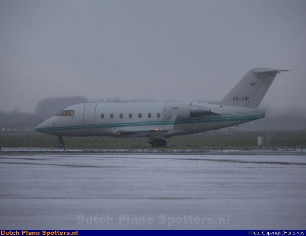 YR-DIP Bombardier Challenger 600 Eurojet by Hans Vos