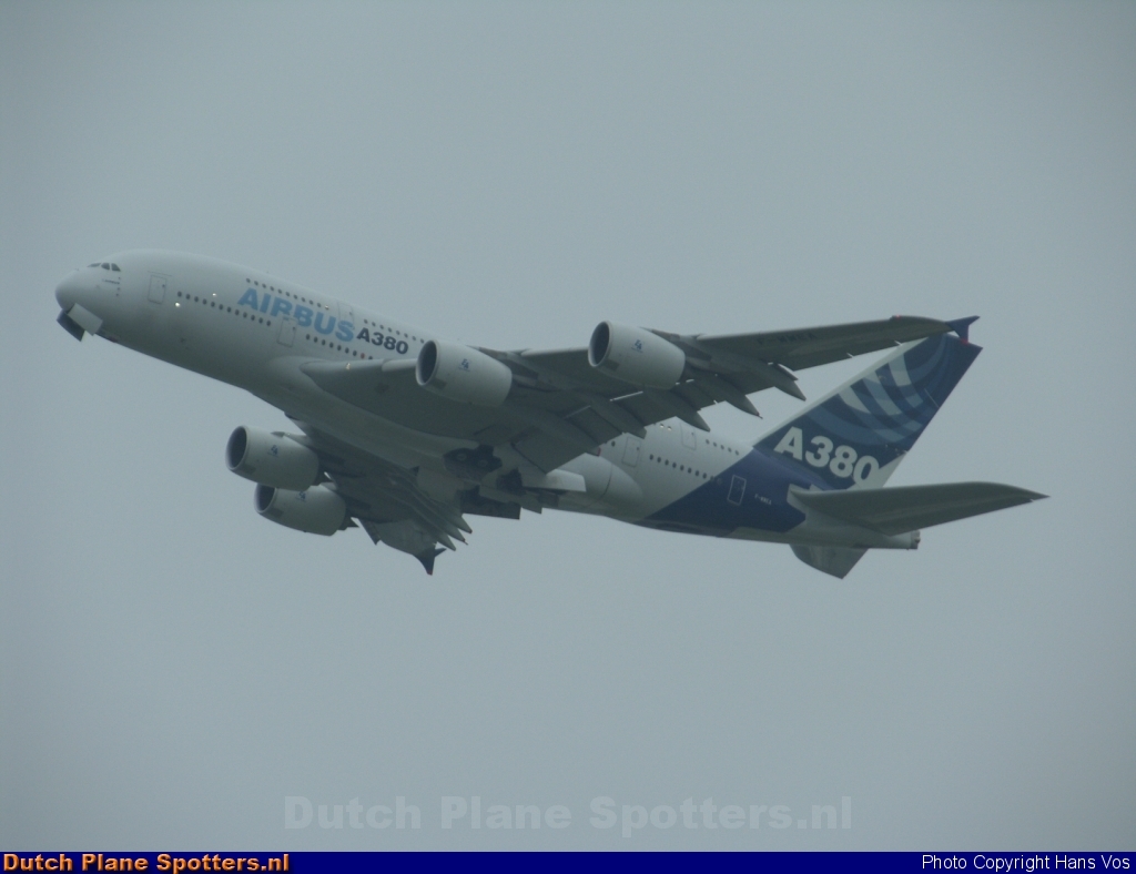 F-WWEA Airbus A380-800 Airbus Industrie by Hans Vos