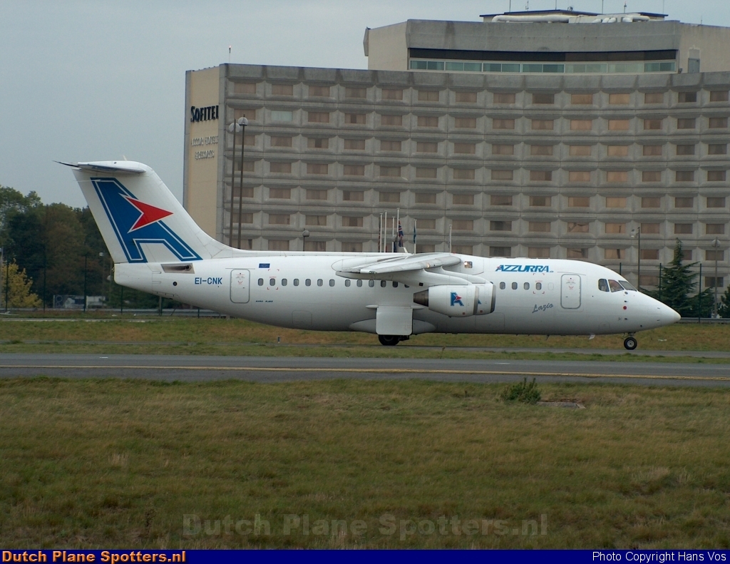 EI-CNK BAe 146 Azzurra Air by Hans Vos